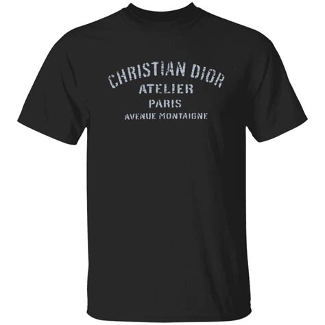 christian dior avenue montaigne t shirt|Christian Dior atelier sale.